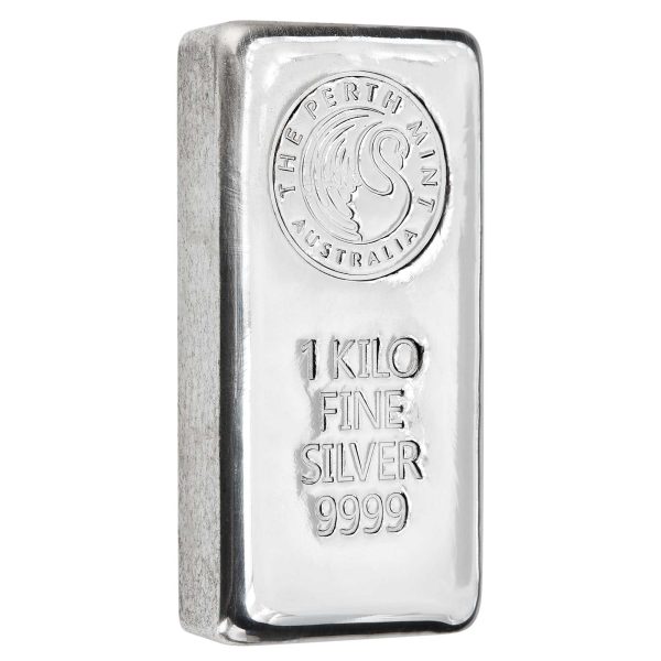 The Perth Mint 1 Kilo Silver Cast Bar